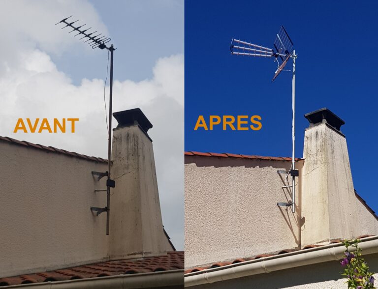 Remplacement d'une antenne